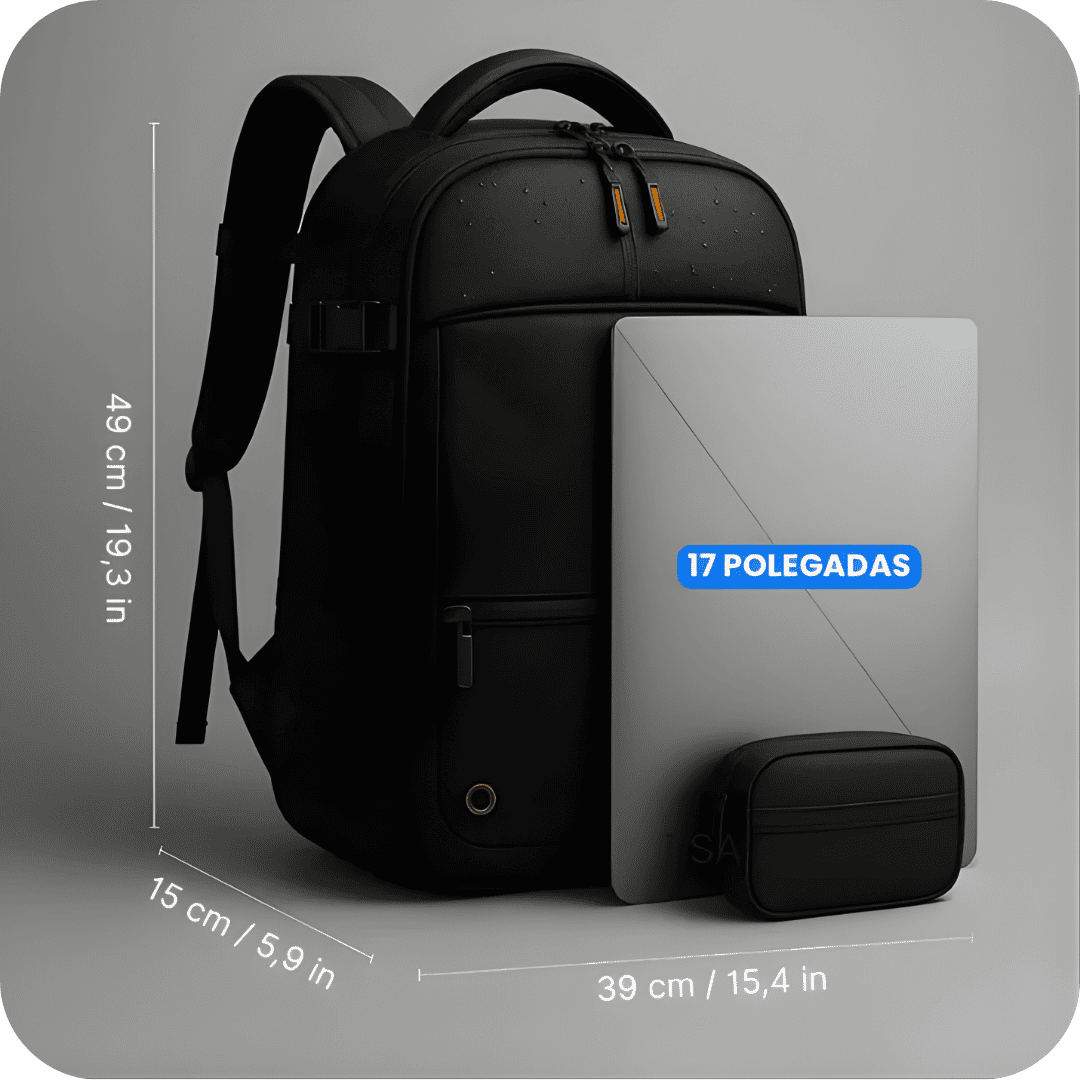 Mochila Impermeável de Compressão a Vácuo + BRINDE EXCLUSIVO