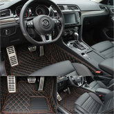 Conjunto Tapetes Veícular Luxo e Conforto | Parte Dianteira e Traseira